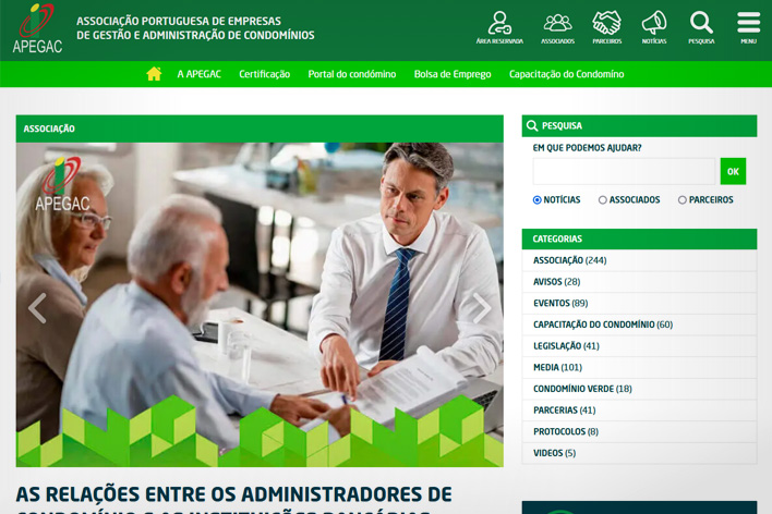 APEGAC Associação Portuguesa de Empressas de Gestão e Administração de Condomínios