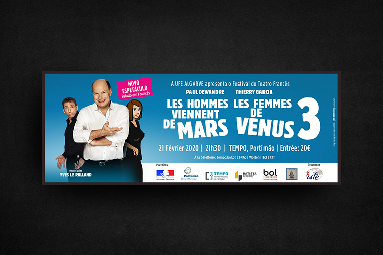 Mars & Venus 3 - UFE Algarve e Teatro Tempo, Portimão