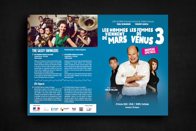 Mars & Venus 3 - UFE Algarve e Teatro Tempo, Portimão